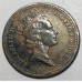 GREAT BRITAIN UK 1986 . ONE 1 PENNY . ERROR . MISSING LEGEND